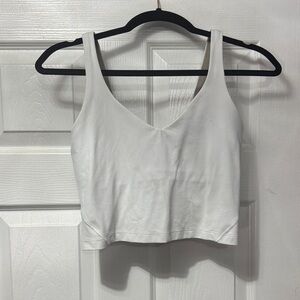 White Women's Tank Top